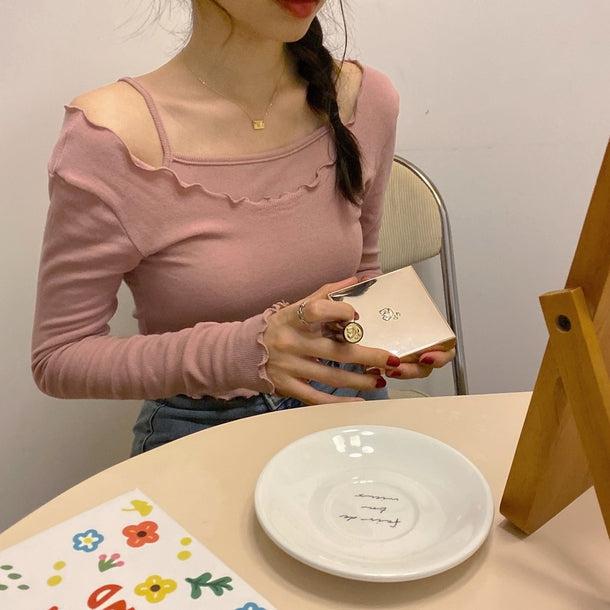 レイヤードメロースリムトップス 5116-画像14-韓国ファッション通販POPREA［ポップリア］