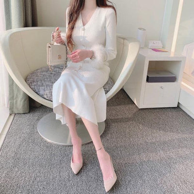 激安先着 - 新品 未使用 KAKUJI リブニットドレス Ron Herman取り扱い