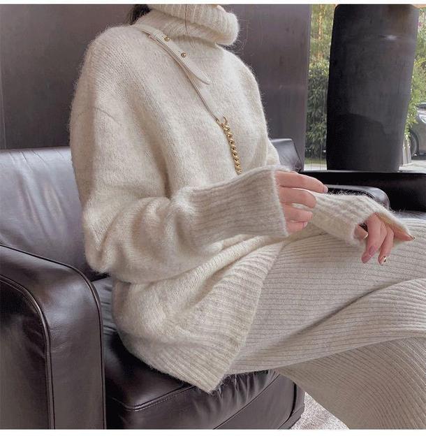 モヘアタートルネックニット 4877-画像15-韓国ファッション通販POPREA［ポップリア］