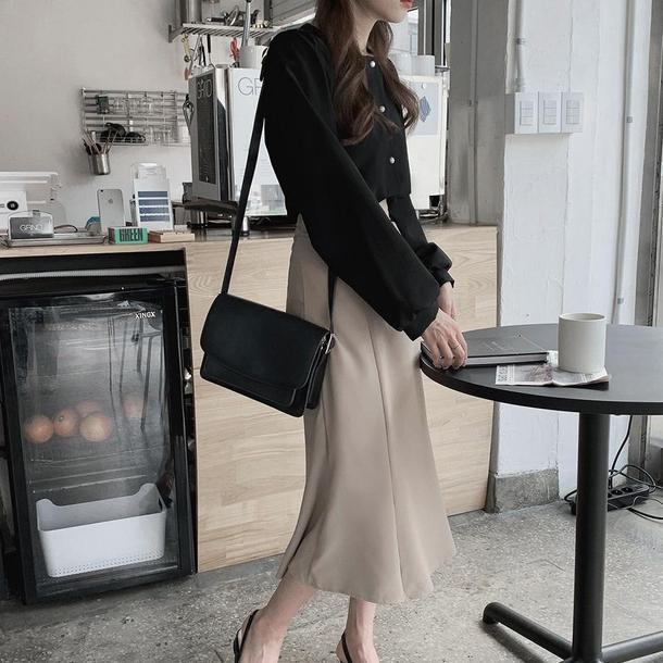 ベーシックスクエアネックトップス 4703-画像15-韓国ファッション通販POPREA［ポップリア］