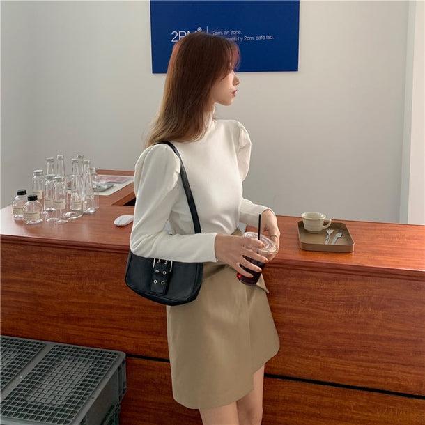 パフスリデザインニット 5024-画像15-韓国ファッション通販POPREA［ポップリア］