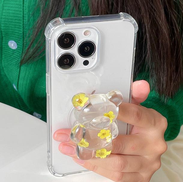 クリアくまちゃんスマホグリップ 5162-画像15-韓国ファッション通販POPREA［ポップリア］