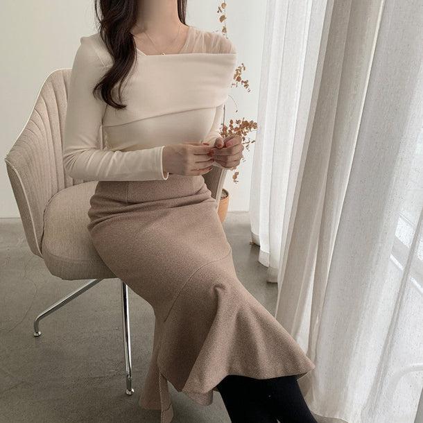 ドレッシーシアーブラウス 5049-画像15-韓国ファッション通販POPREA［ポップリア］