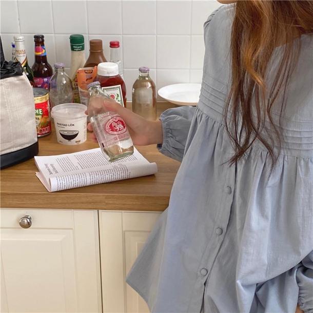 ベーシックピンタックシャツ 4744-画像15-韓国ファッション通販POPREA［ポップリア］