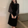 フェイクブラウス＆ブラックジャンスカドレス 4738-画像15-韓国ファッション通販POPREA［ポップリア］