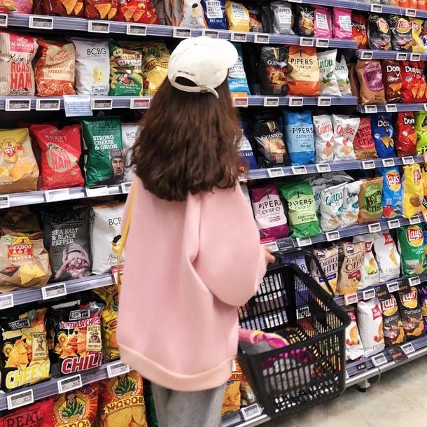 ステッチハイカラーレイヤードスウエット 4762-画像15-韓国ファッション通販POPREA［ポップリア］