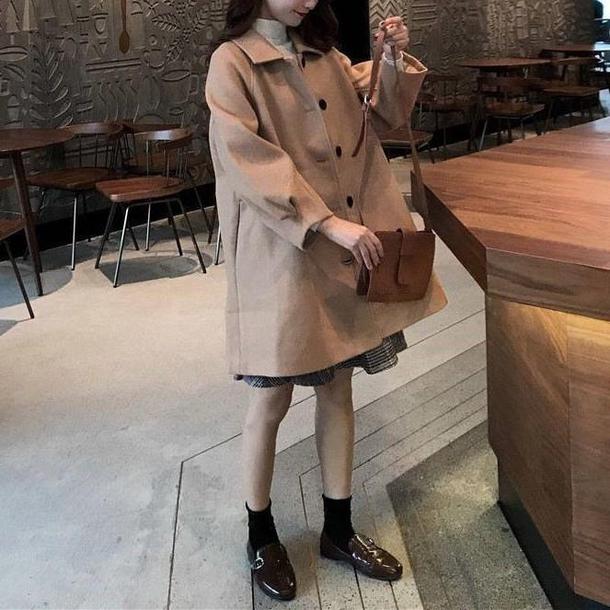 チューリップ袖ショートコート 4898-画像16-韓国ファッション通販POPREA［ポップリア］