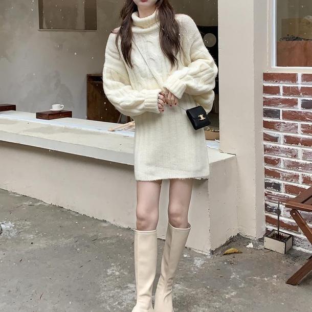 マシュマロケーブルニットセットアップ 4915-画像16-韓国ファッション通販POPREA［ポップリア］