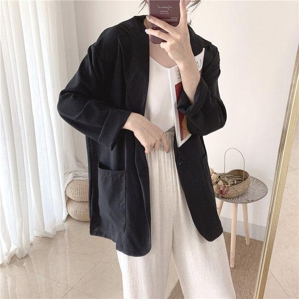 オーバーサイズカラージャケット﻿ 5145-画像16-韓国ファッション通販POPREA［ポップリア］