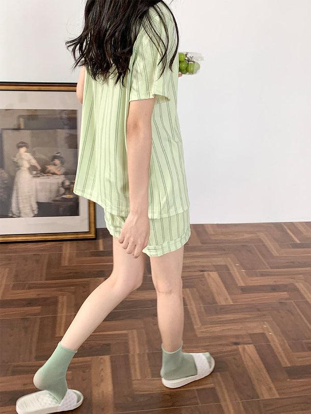 ストライプルームウエア 5087-画像16-韓国ファッション通販POPREA［ポップリア］