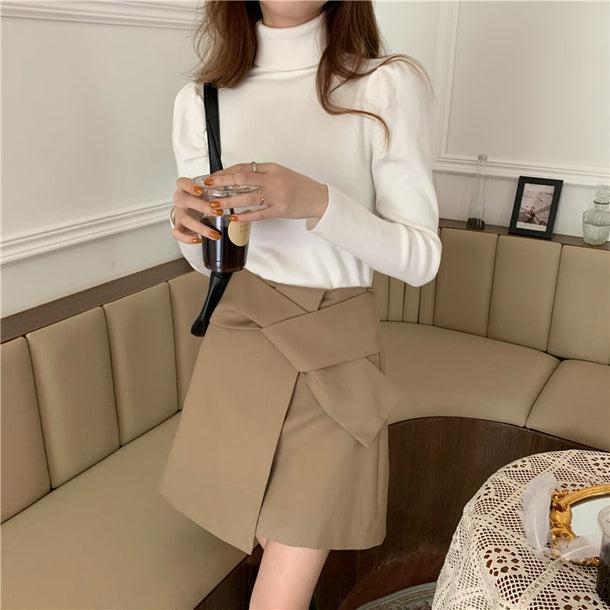 パフスリデザインニット 5024-画像16-韓国ファッション通販POPREA［ポップリア］