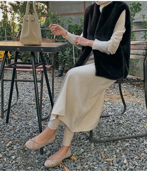 エコファーベスト 5004-画像16-韓国ファッション通販POPREA［ポップリア］