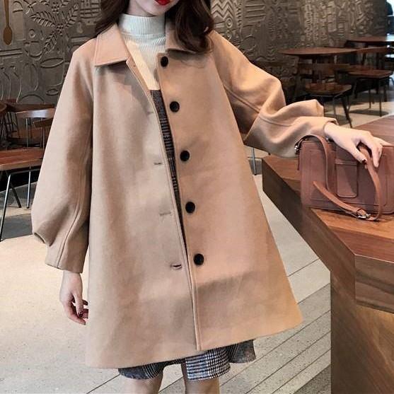 チューリップ袖ショートコート 4898-画像17-韓国ファッション通販POPREA［ポップリア］