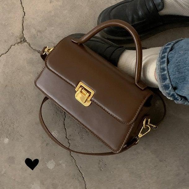 2way持ち手付きレトロショルダーバッグ 4985-画像17-韓国ファッション通販POPREA［ポップリア］