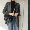 グレンチェックテーラードジャケット 4971-画像17-韓国ファッション通販POPREA［ポップリア］