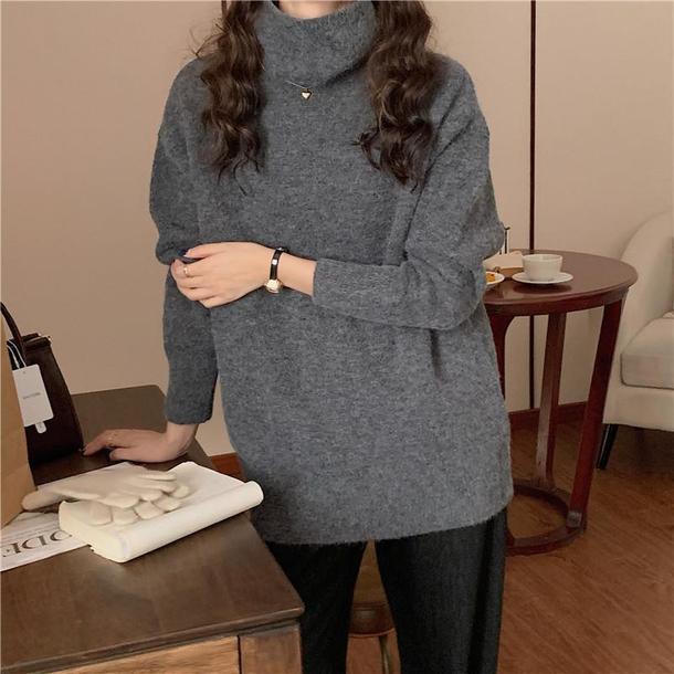 タートルネックウールプルオーバー 4814-画像17-韓国ファッション通販POPREA［ポップリア］