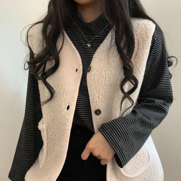 ハイネックボーダートップス 4927-画像17-韓国ファッション通販POPREA［ポップリア］