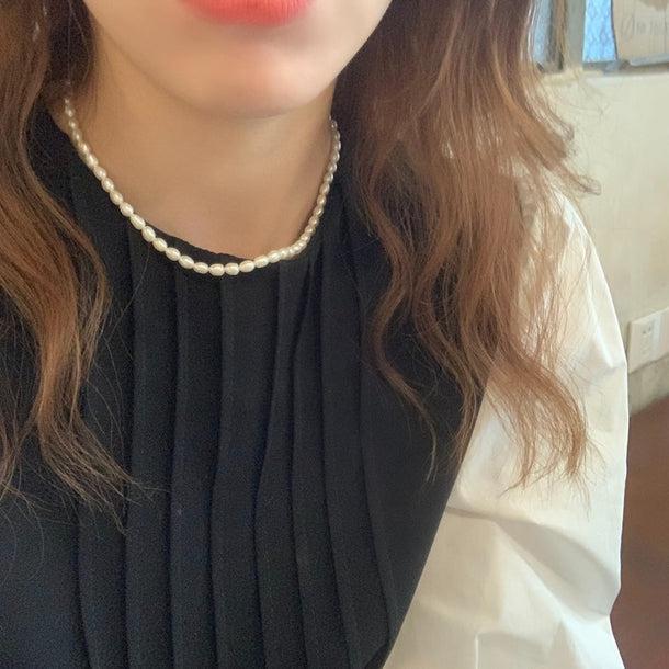 エレガントラウンドネックワンピース 5052-画像17-韓国ファッション通販POPREA［ポップリア］