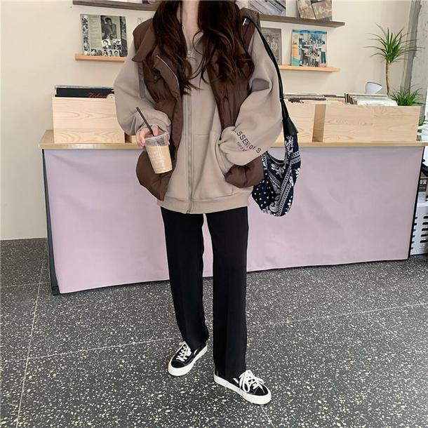 ハイネックベルトポイントダウンベスト 4907-画像17-韓国ファッション通販POPREA［ポップリア］