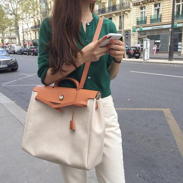 ラウンドネックショートカーディガン 4972-画像17-韓国ファッション通販POPREA［ポップリア］