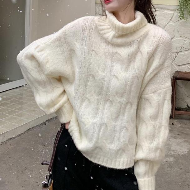 マシュマロケーブルニットセットアップ 4915-画像18-韓国ファッション通販POPREA［ポップリア］