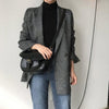 グレンチェックテーラードジャケット 4971-画像18-韓国ファッション通販POPREA［ポップリア］