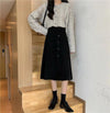 スエード調フロントボタンスカート 4842-画像19-韓国ファッション通販POPREA［ポップリア］