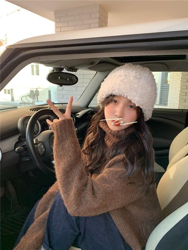 ベーシックタートルネックショートニット 4871-画像19-韓国ファッション通販POPREA［ポップリア］