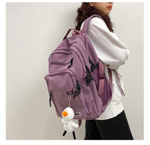 シンプルカジュアルバックパック 5037-画像20-韓国ファッション通販POPREA［ポップリア］