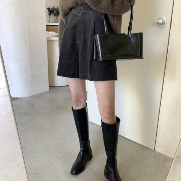 コーデュロイハーフパンツ 5019-画像20-韓国ファッション通販POPREA［ポップリア］