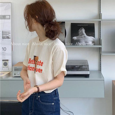 くまちゃんTシャツ 5103-画像21-韓国ファッション通販POPREA［ポップリア］