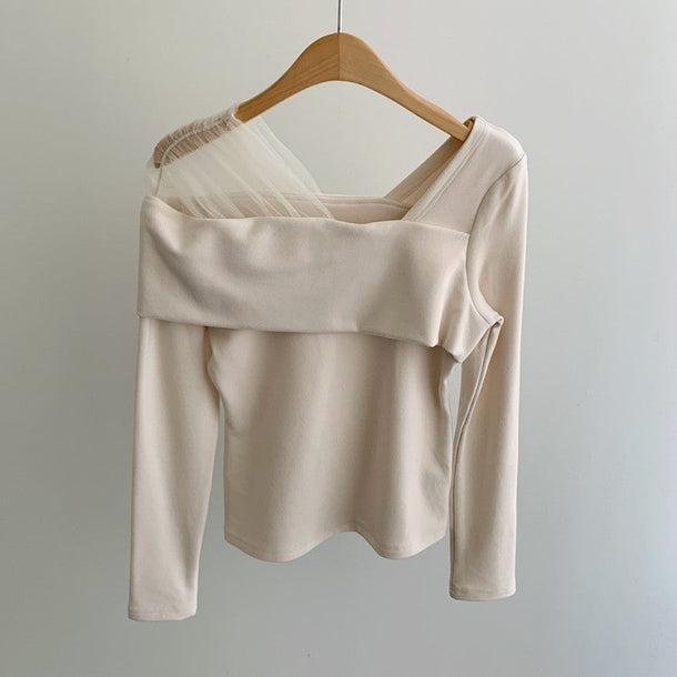 ドレッシーシアーブラウス 5049-画像21-韓国ファッション通販POPREA［ポップリア］