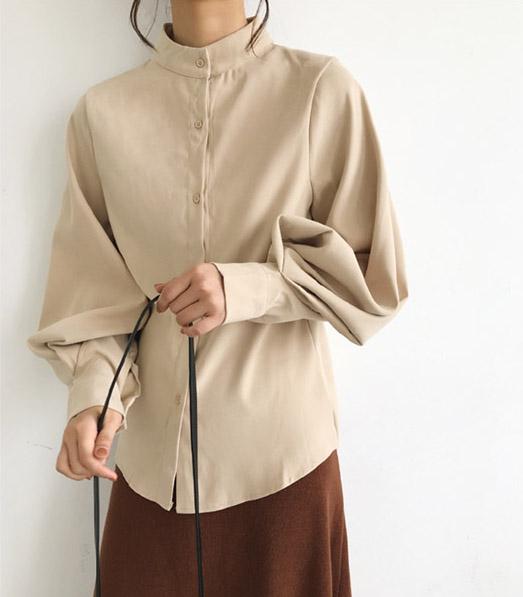 ハイネックルーズランタンスリーブトップス 4707-画像21-韓国ファッション通販POPREA［ポップリア］