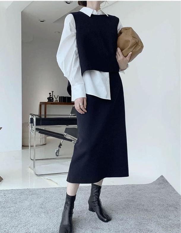 スリーピーススーツセットアップ 5044-画像22-韓国ファッション通販POPREA［ポップリア］