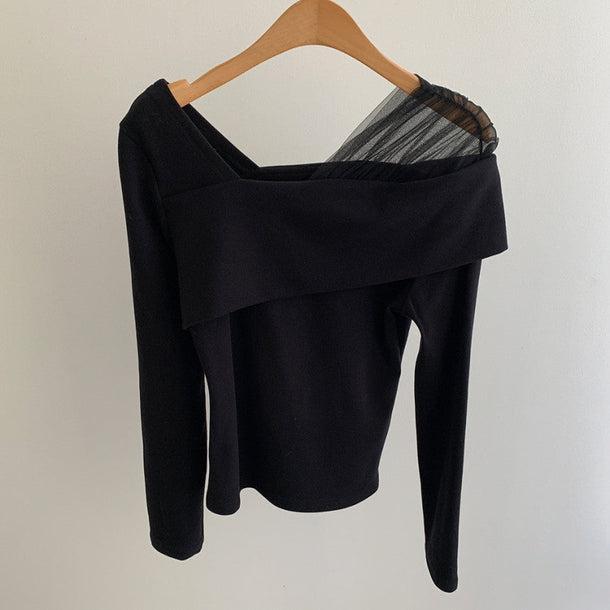 ドレッシーシアーブラウス 5049-画像22-韓国ファッション通販POPREA［ポップリア］