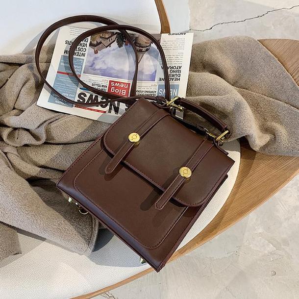 レザー調スクエアスモールバッグ 4831-画像22-韓国ファッション通販POPREA［ポップリア］