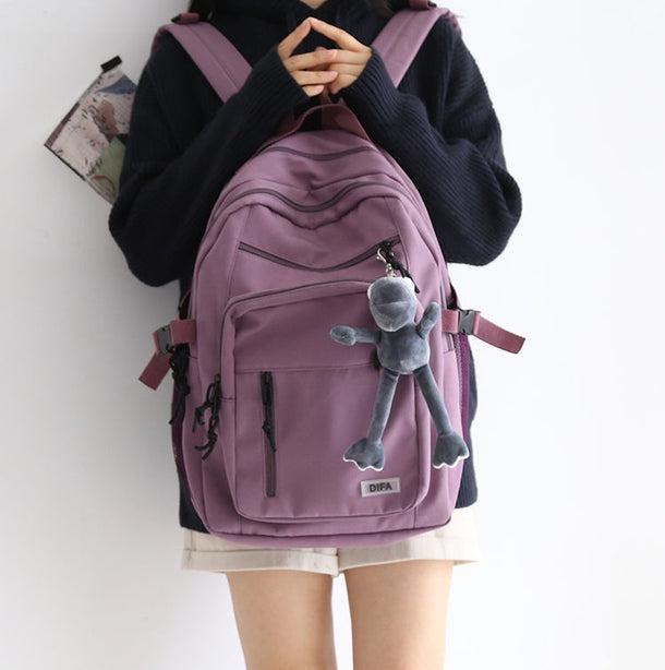 シンプルカジュアルバックパック 5037-画像23-韓国ファッション通販POPREA［ポップリア］