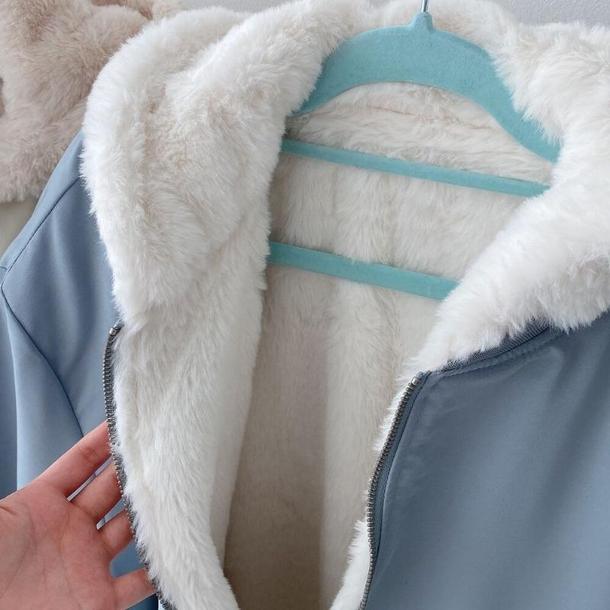 リバーシブルボアダウンコート 4919-画像23-韓国ファッション通販POPREA［ポップリア］