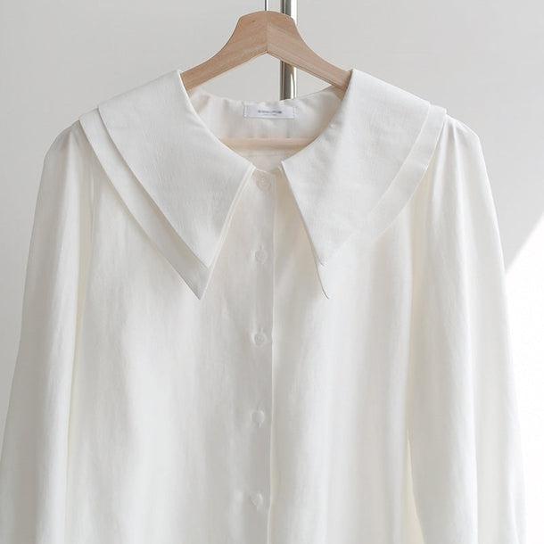 ダブルハンサムカットカラーブラウス 5113-画像24-韓国ファッション通販POPREA［ポップリア］