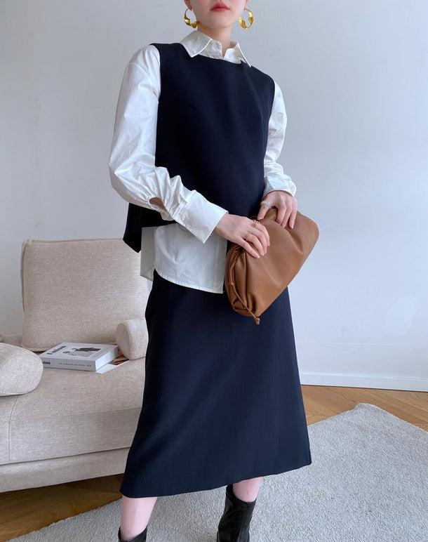 スリーピーススーツセットアップ 5044-画像24-韓国ファッション通販POPREA［ポップリア］