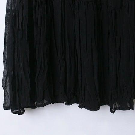 プリーツティアードシフォンワンピ 4995-画像25-韓国ファッション通販POPREA［ポップリア］