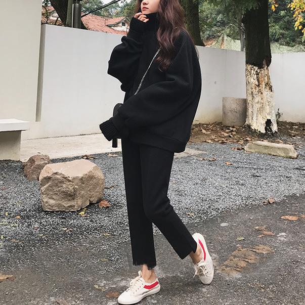 ステッチハイカラーレイヤードスウエット 4762-画像26-韓国ファッション通販POPREA［ポップリア］