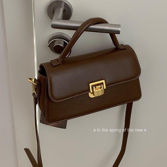 2way持ち手付きレトロショルダーバッグ 4985-画像26-韓国ファッション通販POPREA［ポップリア］