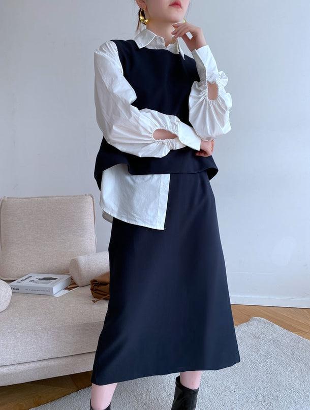 スリーピーススーツセットアップ 5044-画像28-韓国ファッション通販POPREA［ポップリア］