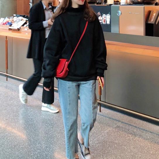 ステッチハイカラーレイヤードスウエット 4762-画像28-韓国ファッション通販POPREA［ポップリア］