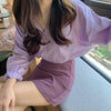 バックリボンカラーシャツブラウス 5022-画像2-韓国ファッション通販POPREA［ポップリア］