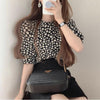 プチハイネックパフフラワートップス 5193-画像2-韓国ファッション通販POPREA［ポップリア］
