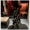 フラワーボアロングスカート 4838-画像2-韓国ファッション通販POPREA［ポップリア］