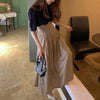 サマーニット&レトロフラワースカート 5169-画像2-韓国ファッション通販POPREA［ポップリア］