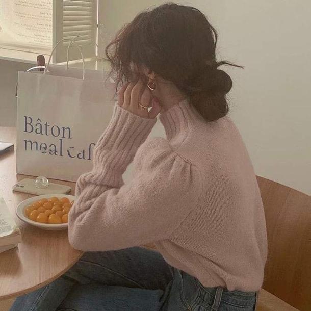 ふんわりハイネックニット 4890-画像2-POPREA